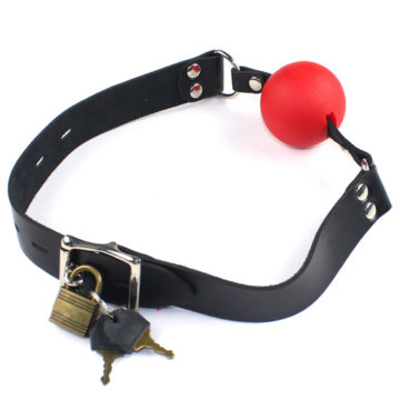 Red Boca Bola Gag Bdsm Bondage Producto para Parejas Sexo Juego Negro Bola Sexy Juguetes